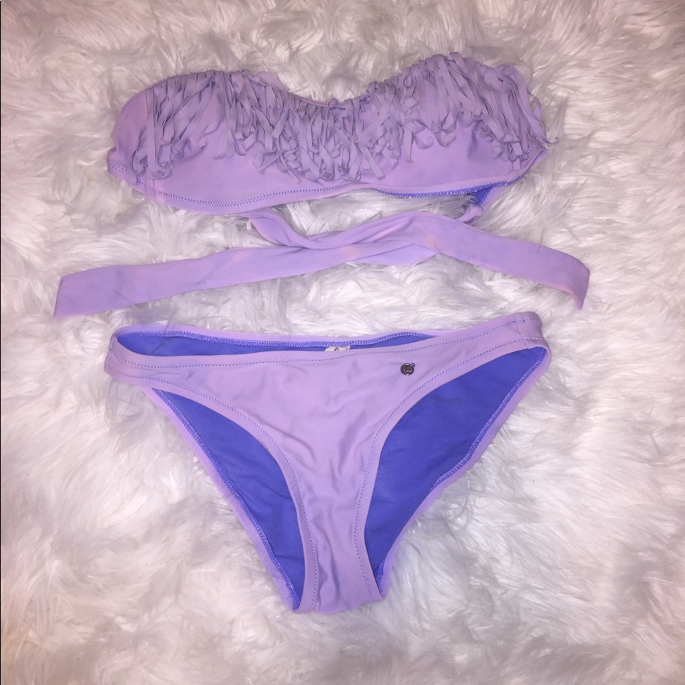 Lavender bikini two piece